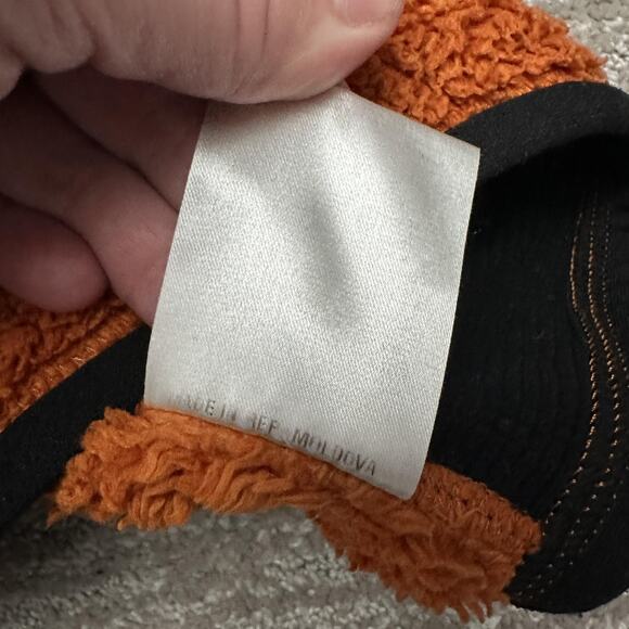 Montura Jacket Mens XL Orange Fleece Full Zip Stand Collar Hiking Outdoor - Picture 13 of 16